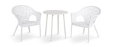 Heron 6 Patio Set - White thumbnail 1