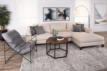 Willow Sofa With Right Arm Chaise