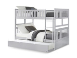 Atlantis Full/Full Bunk With Ladder - Gray thumbnail 2