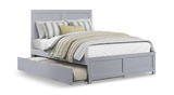 Atlantis Full Bed - Gray thumbnail 2