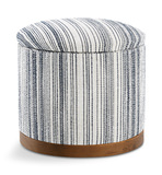 Swivel Storage Ottoman thumbnail 1
