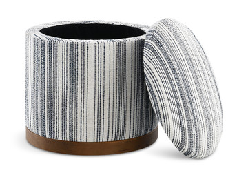 Swivel Storage Ottoman