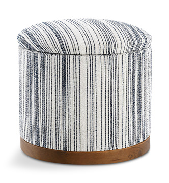 image Swivel Storage Ottoman