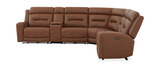 Jackie 6 Piece Leather Power Reclining Sectional thumbnail 5