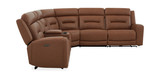 Jackie 6 Piece Leather Power Reclining Sectional thumbnail 3