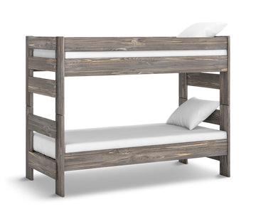 image Bunkhouse B2 Twin/Twin Bunk Bed - Driftwood