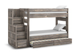 Bunkhouse B2 Twin/Twin Bunk Bed - Driftwood thumbnail 3