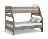 Bunkhouse B2 Twin/Full Bunk Bed - Driftwood thumbnail 1