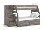 Bunkhouse B2 Twin/Full Bunk Bed - Driftwood thumbnail 3