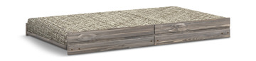 image Bunkhouse B2 Trundle With Mattress - Driftwood 