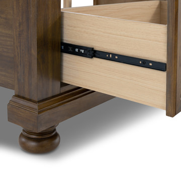 Bedford King Storage Bed - Brown