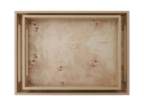 Burl Wood Trays Set Of 2 thumbnail 1