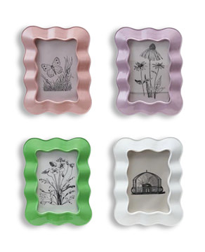 image Wavy Photo Frame Assorted