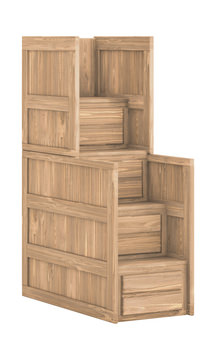 image Bunkhouse B2 Stairway/Storage - Buckskin