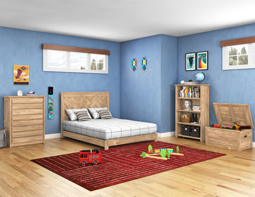 Bunkhouse B2 Twin Low Profile Bed - Buckskin