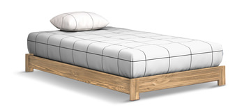 Bunkhouse B2 Twin Platform Bed - Buckskin