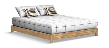 Bunkhouse B2 Full Platform Bed - Buckskin