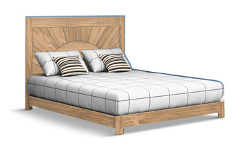 image Bunkhouse B2 Full Low Profile Bed - Buckskin