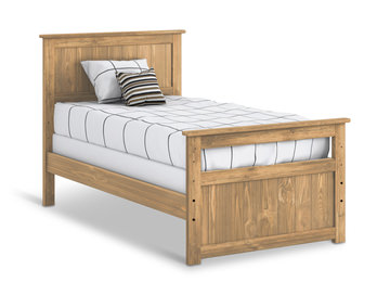 image Bunkhouse B2 Twin Panel Bed - Buckskin