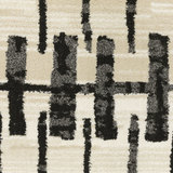 Raylan Ivory/Black Area Rug - 8′0″ X 11′0″ thumbnail 2
