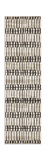 Raylan Ivory/Black Area Rug - 2′0″ X 8′0″ thumbnail 1