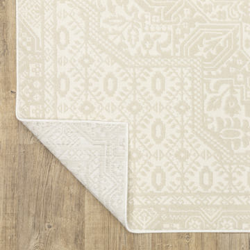 Raylan Ivory/Ivory Area Rug - 8′0″ X 11′0″