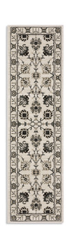 Raylan Ivory/Grey Area Rug - 2′0″ X 8′0″