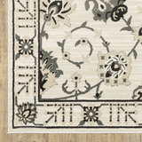 Raylan Ivory/Grey Area Rug - 5′0″ X 8′0″ thumbnail 6