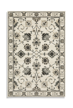 image Raylan Ivory/Grey Area Rug - 8′0″ X 11′0″