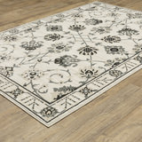 Raylan Ivory/Grey Area Rug - 5′0″ X 8′0″ thumbnail 2