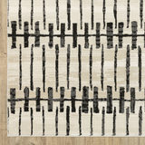 Raylan Ivory/Black Area Rug - 8′0″ X 11′0″ thumbnail 6
