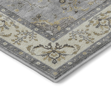 Hatay Gray Area Rug - 8′0″ X 10′0″
