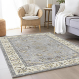 Hatay Gray Area Rug - 8′0″ X 10′0″ thumbnail 3