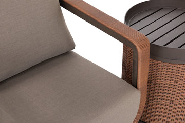 Riverdale II Garden 3 Piece Chat Set 