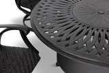 San Tropez Woven 5 Piece Fire Table thumbnail 2