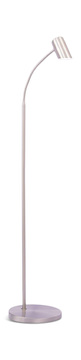 Thea Brushed Nickel Floor Lamp