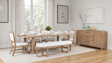 Canyon Table With 4 Chairs And Bench