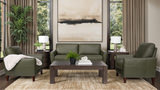 Trifle Leather Sofa - Moss Green thumbnail 4