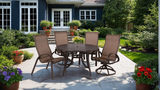 Edgewater 5 Piece Patio Dining Set thumbnail 4