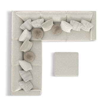 Bentley 5 Piece Sectional