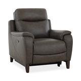 Atlas Leather Power Recliner - Charcoal thumbnail 1