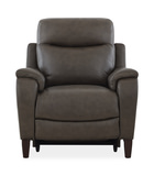 Atlas Leather Power Recliner - Charcoal thumbnail 2