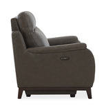 Atlas Leather Power Reclining Loveseat - Charcoal thumbnail 4