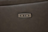 Atlas Leather Power Reclining Sofa - Charcoal thumbnail 10