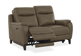 Atlas Leather Power Reclining Loveseat - Sand thumbnail 5
