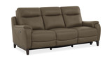 Atlas Leather Power Reclining Sofa - Sand thumbnail 2