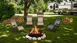 Relaxer Chaise Lounge Chair - Grey thumbnail 4