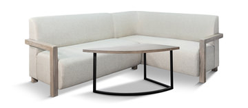 image Gibson Adjustable Height Chat Table With Gibson Nook