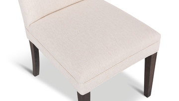 Concave Short Back Dining Chair