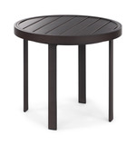 Side Table - 22″ Aluminum Slat Top  thumbnail 2